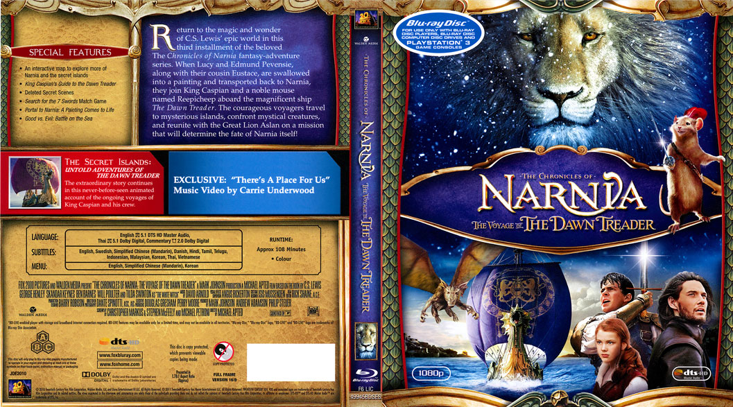 The Chronicles of Narnia - 3 1080p dual audio movie