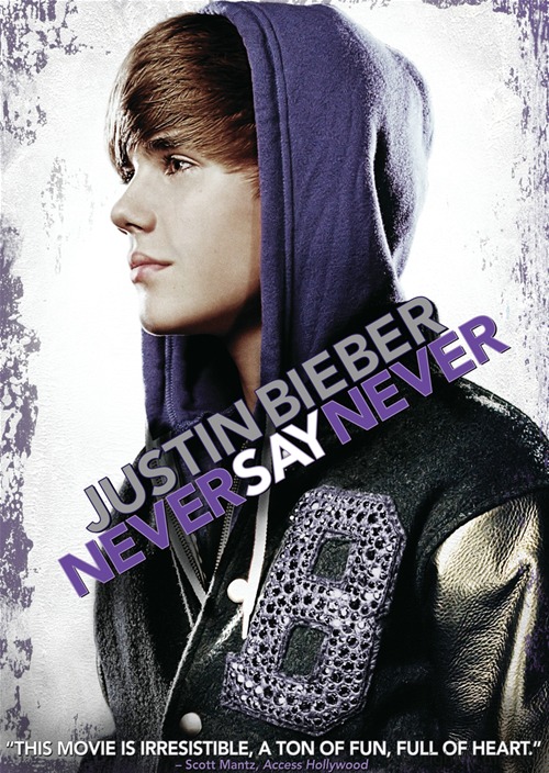 justin bieber never say never dvd cover. Justin Bieber: Never Say Never